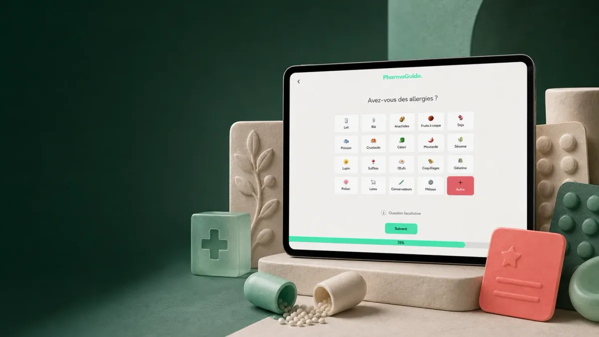 Illustration de l’application PharmaGuide